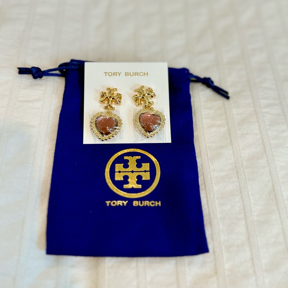 Tory Burch Gold Stud Earrings